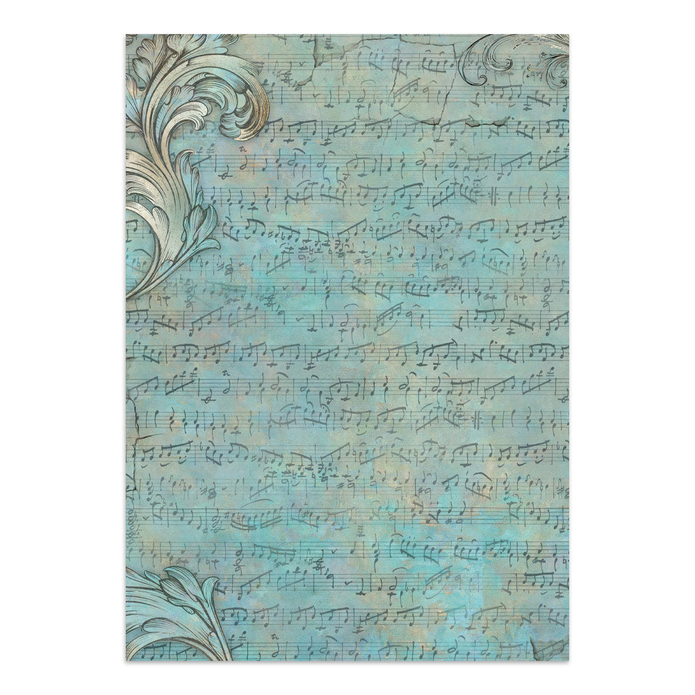 Stamperia Symphony Junk Journal Stickers, Backgrounds, Cut-Outs by Sara Alcobendas (SBJK24)