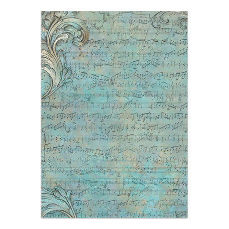 Stamperia Symphony Junk Journal Stickers, Backgrounds, Cut-Outs by Sara Alcobendas (SBJK24)