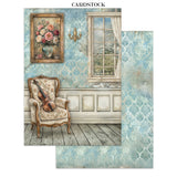 Stamperia Symphony Junk Journal Stickers, Backgrounds, Cut-Outs by Sara Alcobendas (SBJK24)