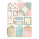 Stamperia Winter Magic Junk Journal Stickers, Backgrounds and Cut-Outs - SBJK25