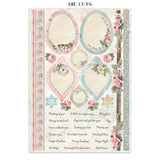 Stamperia Winter Magic Junk Journal Stickers, Backgrounds and Cut-Outs - SBJK25