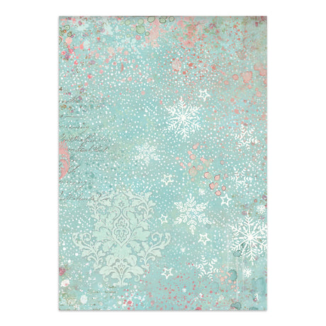 Stamperia Winter Magic Junk Journal Stickers, Backgrounds and Cut-Outs - SBJK25