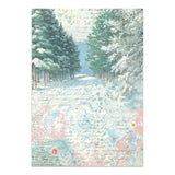 Stamperia Winter Magic Junk Journal Stickers, Backgrounds and Cut-Outs - SBJK25