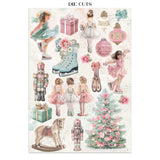 Stamperia Winter Magic Junk Journal Stickers, Backgrounds and Cut-Outs - SBJK25