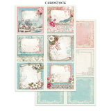 Stamperia Winter Magic Junk Journal Stickers, Backgrounds and Cut-Outs - SBJK25