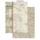 Stamperia Oriental Garden Junk Journal Stickers, Backgrounds, Cut-Outs (SBJK26)