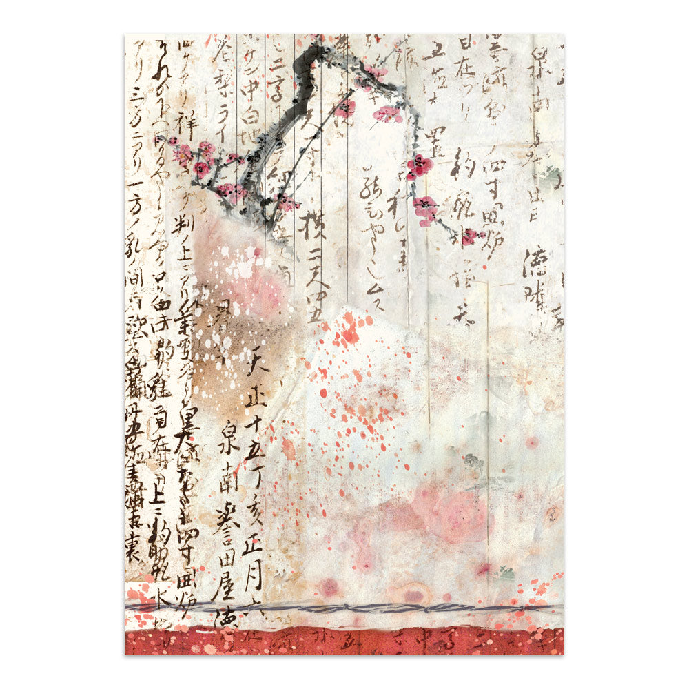 Stamperia Oriental Garden Junk Journal Stickers, Backgrounds, Cut-Outs (SBJK26)