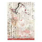 Stamperia Oriental Garden Junk Journal Stickers, Backgrounds, Cut-Outs (SBJK26)