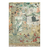Stamperia Oriental Garden Junk Journal Stickers, Backgrounds, Cut-Outs (SBJK26)