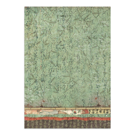 Stamperia Oriental Garden Junk Journal Stickers, Backgrounds, Cut-Outs (SBJK26)