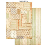 Stamperia Silent Night Junk Journal Stickers, Backgrounds and Cut-Outs - SBJK27