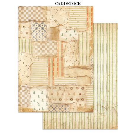 Stamperia Silent Night Junk Journal Stickers, Backgrounds and Cut-Outs - SBJK27