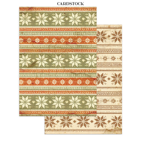 Stamperia Silent Night Junk Journal Stickers, Backgrounds and Cut-Outs - SBJK27