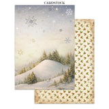 Stamperia Silent Night Junk Journal Stickers, Backgrounds and Cut-Outs - SBJK27