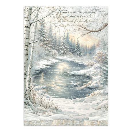Stamperia White Christmas Junk Journal Stickers, Backgrounds and Cut-Outs by Cristina Radovan - SBJK28