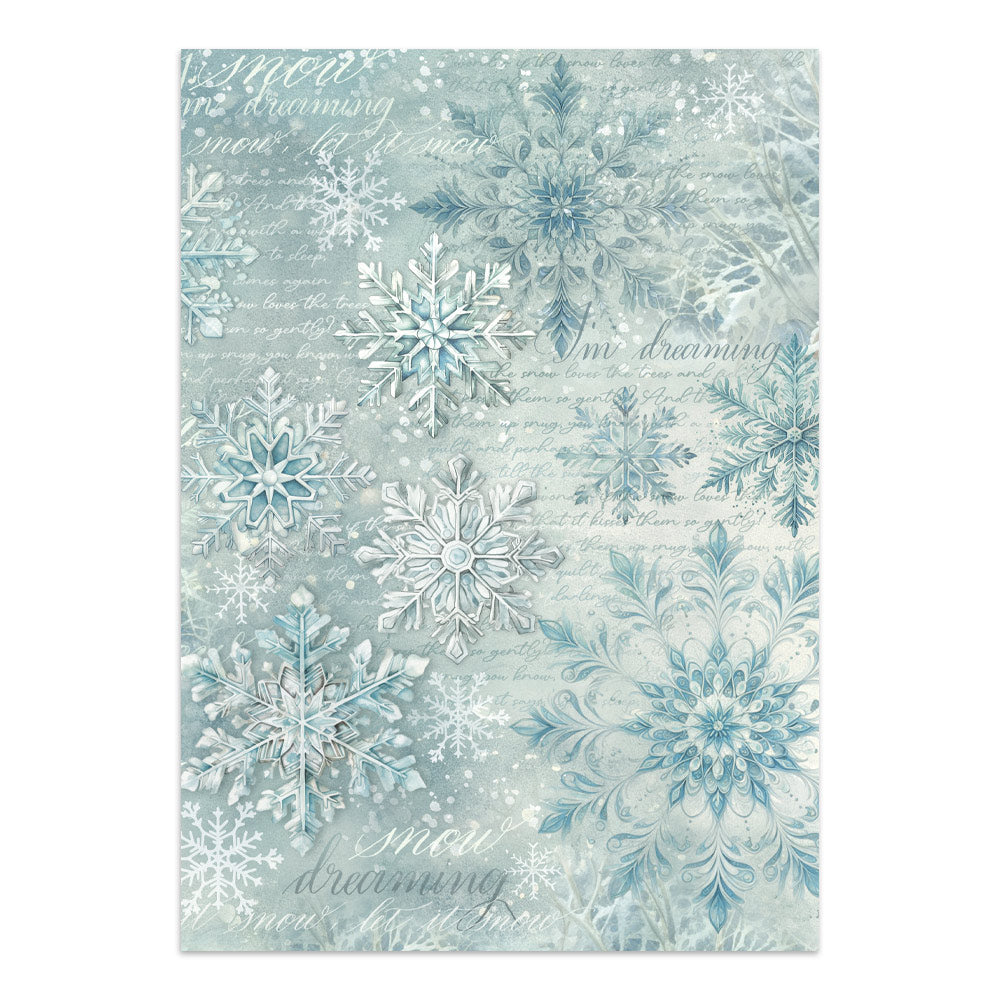 Stamperia White Christmas Junk Journal Stickers, Backgrounds and Cut-Outs by Cristina Radovan - SBJK28