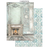 Stamperia White Christmas Junk Journal Stickers, Backgrounds and Cut-Outs by Cristina Radovan - SBJK28