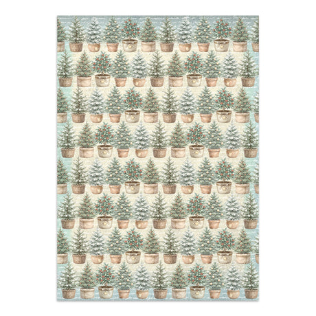 Stamperia White Christmas Junk Journal Stickers, Backgrounds and Cut-Outs by Cristina Radovan - SBJK28