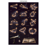 Stamperia Cosmos Junk Journal Stickers, Backgrounds, Cut-Outs by Cristina Radovan - SBJK29