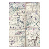 Stamperia Cosmos Junk Journal Stickers, Backgrounds, Cut-Outs by Cristina Radovan - SBJK29