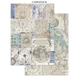 Stamperia Cosmos Junk Journal Stickers, Backgrounds, Cut-Outs by Cristina Radovan - SBJK29