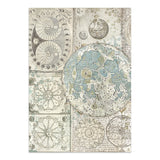 Stamperia Cosmos Junk Journal Stickers, Backgrounds, Cut-Outs by Cristina Radovan - SBJK29