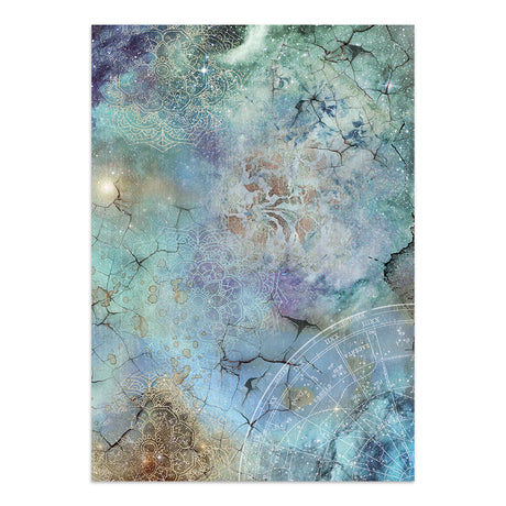 Stamperia Cosmos Junk Journal Stickers, Backgrounds, Cut-Outs by Cristina Radovan - SBJK29