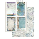 Stamperia Cosmos Junk Journal Stickers, Backgrounds, Cut-Outs by Cristina Radovan - SBJK29