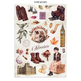 Stamperia Our Way Junk Journal Stickers, Backgrounds, Cut-Outs - SBJK30