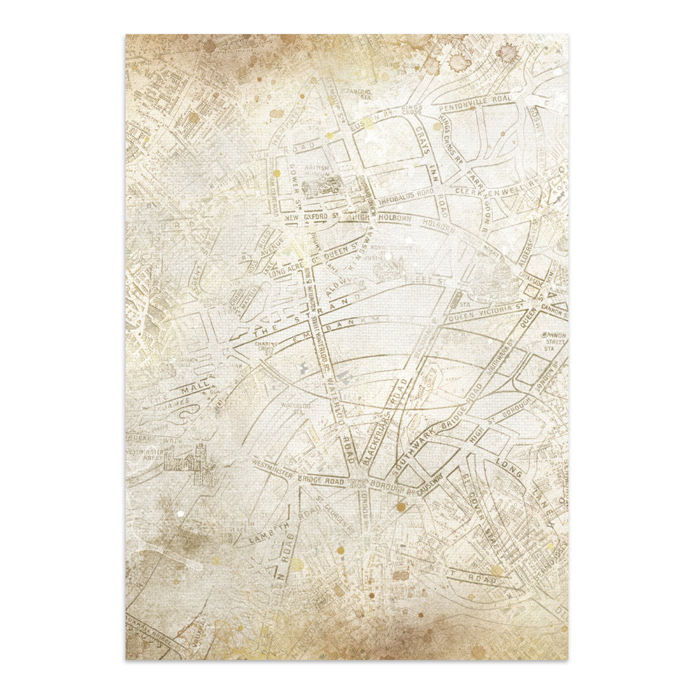 Stamperia Our Way Junk Journal Stickers, Backgrounds, Cut-Outs - SBJK30