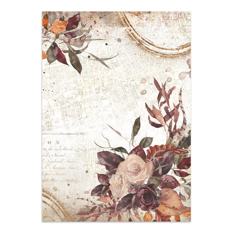 Stamperia Our Way Junk Journal Stickers, Backgrounds, Cut-Outs - SBJK30