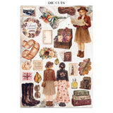 Stamperia Our Way Junk Journal Stickers, Backgrounds, Cut-Outs - SBJK30