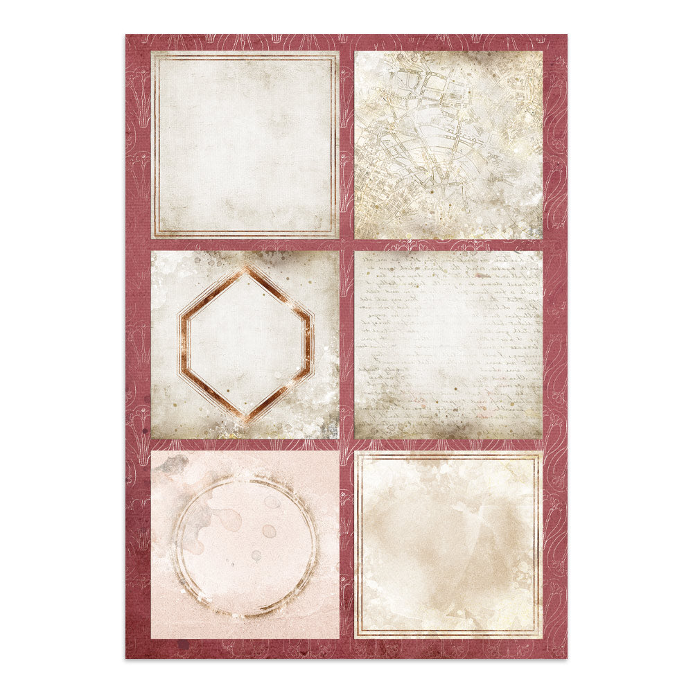 Stamperia Our Way Junk Journal Stickers, Backgrounds, Cut-Outs - SBJK30