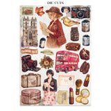 Stamperia Our Way Junk Journal Stickers, Backgrounds, Cut-Outs - SBJK30