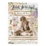 Stamperia Flowers and Poems Junk Journal Stickers, Backgrounds, Cut-Outs - SBJK31