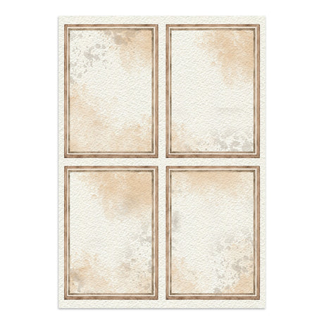 Stamperia Flowers and Poems Junk Journal Stickers, Backgrounds, Cut-Outs - SBJK31