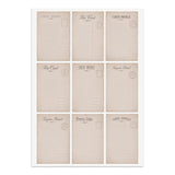 Stamperia Flowers and Poems Junk Journal Stickers, Backgrounds, Cut-Outs - SBJK31