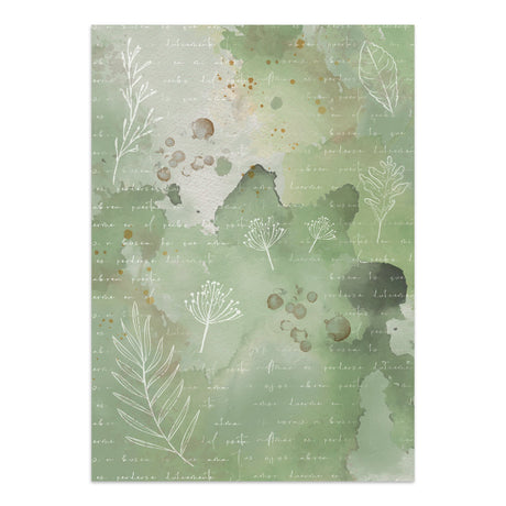 Stamperia Flowers and Poems Junk Journal Stickers, Backgrounds, Cut-Outs - SBJK31