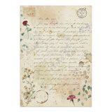 Stamperia Flowers and Poems Junk Journal Stickers, Backgrounds, Cut-Outs - SBJK31