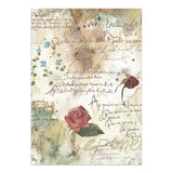 Stamperia Flowers and Poems Junk Journal Stickers, Backgrounds, Cut-Outs - SBJK31