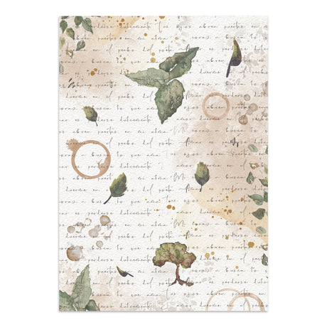 Stamperia Flowers and Poems Junk Journal Stickers, Backgrounds, Cut-Outs - SBJK31