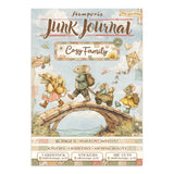 Stamperia Cozy Family Junk Journal Stickers, Backgrounds, Cut-Outs - SBJK32