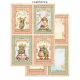 Stamperia Cozy Family Junk Journal Stickers, Backgrounds, Cut-Outs - SBJK32