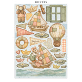 Stamperia Cozy Family Junk Journal Stickers, Backgrounds, Cut-Outs - SBJK32