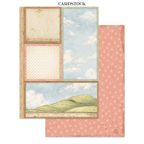 Stamperia Cozy Family Junk Journal Stickers, Backgrounds, Cut-Outs - SBJK32