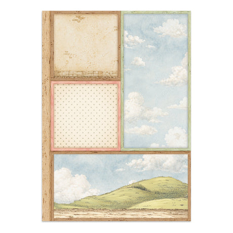 Stamperia Cozy Family Junk Journal Stickers, Backgrounds, Cut-Outs - SBJK32