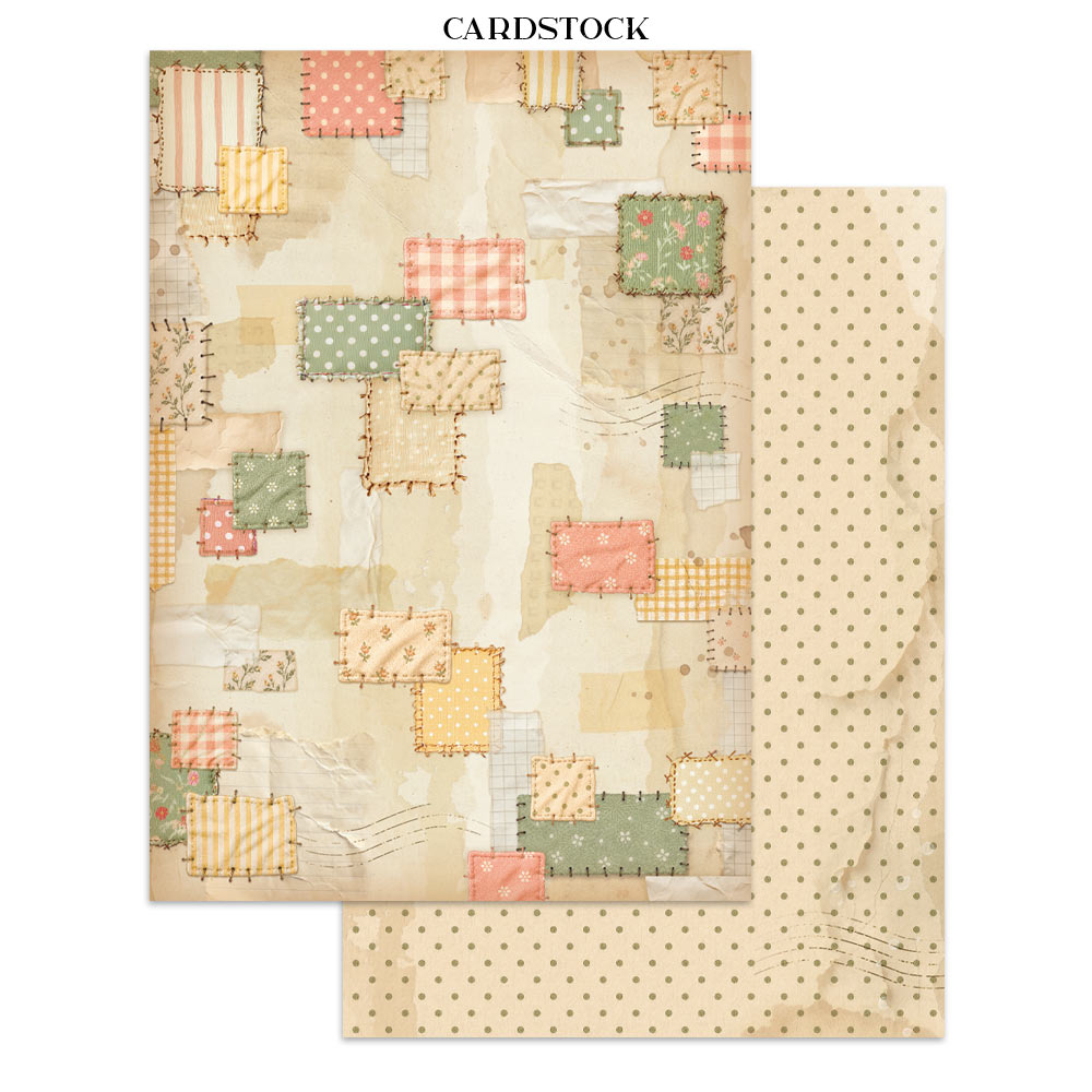 Stamperia Cozy Family Junk Journal Stickers, Backgrounds, Cut-Outs - SBJK32