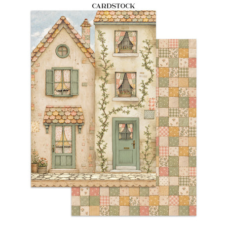 Stamperia Cozy Family Junk Journal Stickers, Backgrounds, Cut-Outs - SBJK32