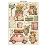 Stamperia Cozy Family Junk Journal Stickers, Backgrounds, Cut-Outs - SBJK32
