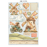 Stamperia Cozy Family Junk Journal Stickers, Backgrounds, Cut-Outs - SBJK32